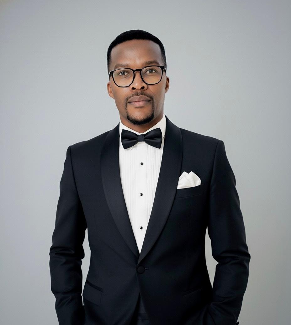 Suit jackets on rail in store